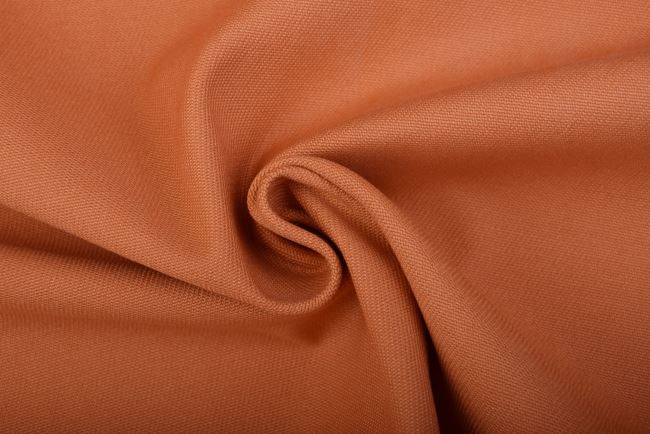 Bavlnený keper - Gabardén v oranžovej farbe TI571