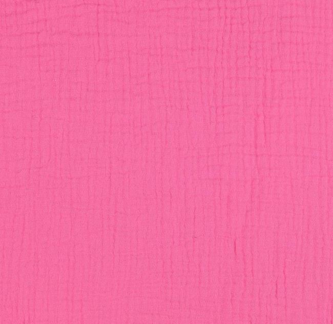 Mušelín v sýto ružovej farbe 03001/6018