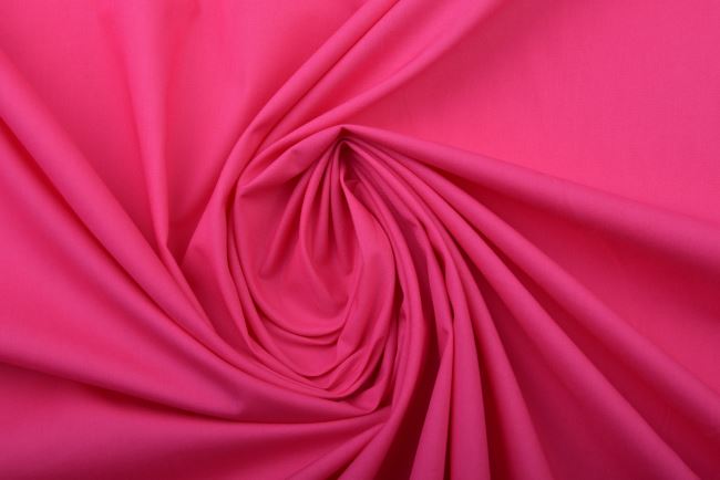 Bavlnený popelín v ružovej farbe TI668