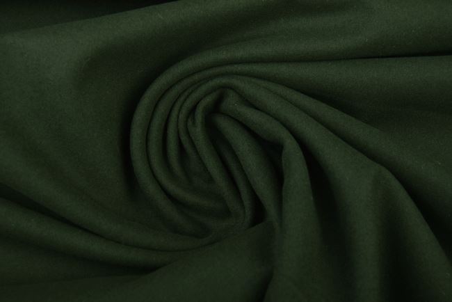 Dekoračný zamat v tmavo zelenej farbe MAR102
